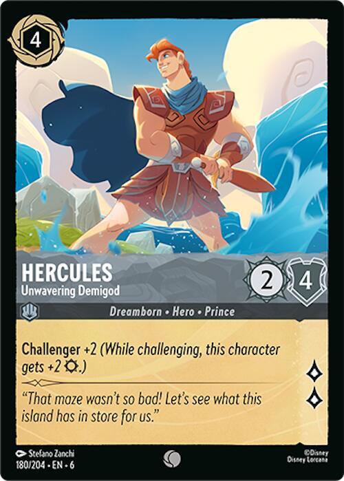 Hercules - Unwavering Demigod (180/204) [Azurite Sea] | Jack's On Queen