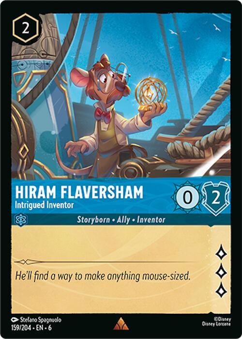 Hiram Flaversham - Intrigued Inventor (159/204) [Azurite Sea] | Jack's On Queen