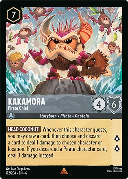 Kakamora - Pirate Chief (172/204) [Azurite Sea] | Jack's On Queen