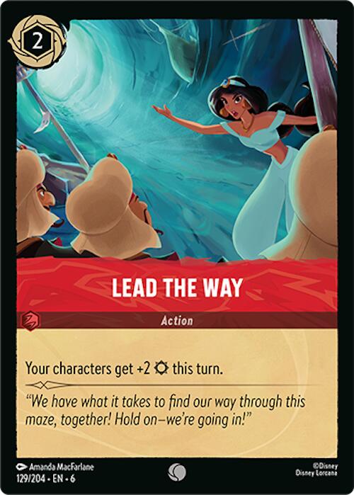 Lead the Way (129/204) [Azurite Sea] | Jack's On Queen