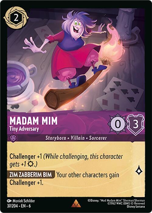 Madam Mim - Tiny Adversary (37/204) [Azurite Sea] | Jack's On Queen
