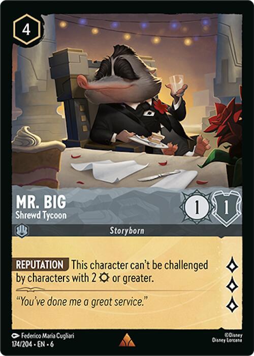 Mr. Big - Shrewd Tycoon (174/204) [Azurite Sea] | Jack's On Queen
