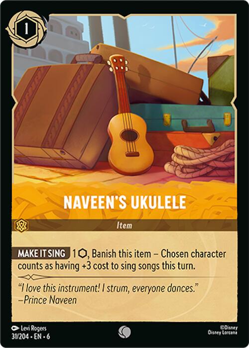 Naveen's Ukulele (31/204) [Azurite Sea] | Jack's On Queen