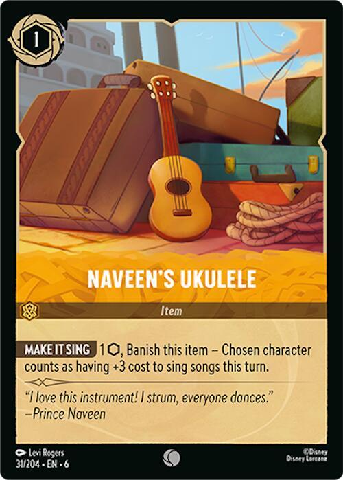 Naveen's Ukulele (31/204) [Azurite Sea] | Jack's On Queen