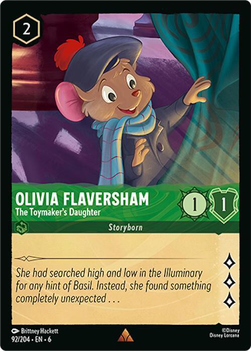 Olivia Flaversham - The Toymaker's Daughter (92/204) [Azurite Sea] | Jack's On Queen