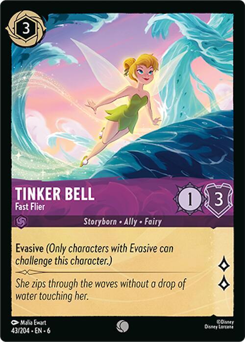 Tinker Bell - Fast Flier (43/204) [Azurite Sea] | Jack's On Queen
