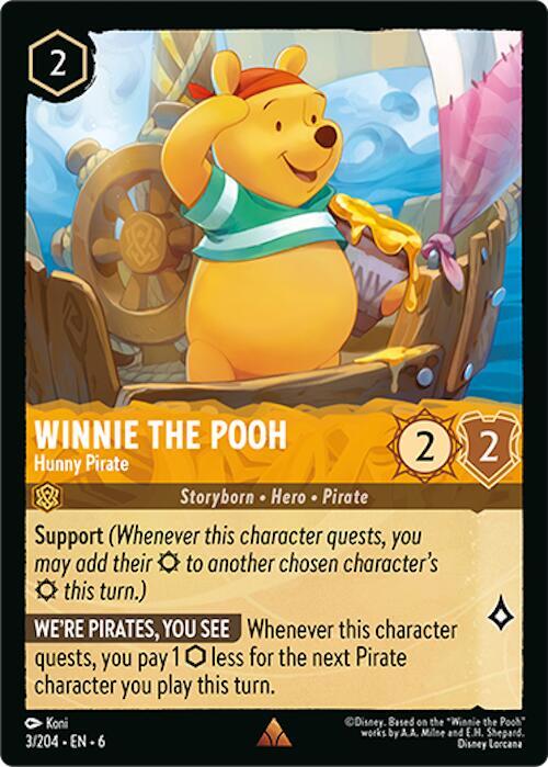 Winnie the Pooh - Hunny Pirate (3/204) [Azurite Sea] | Jack's On Queen