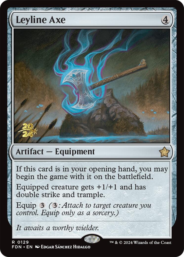 Leyline Axe [Foundations Prerelease Promos] | Jack's On Queen