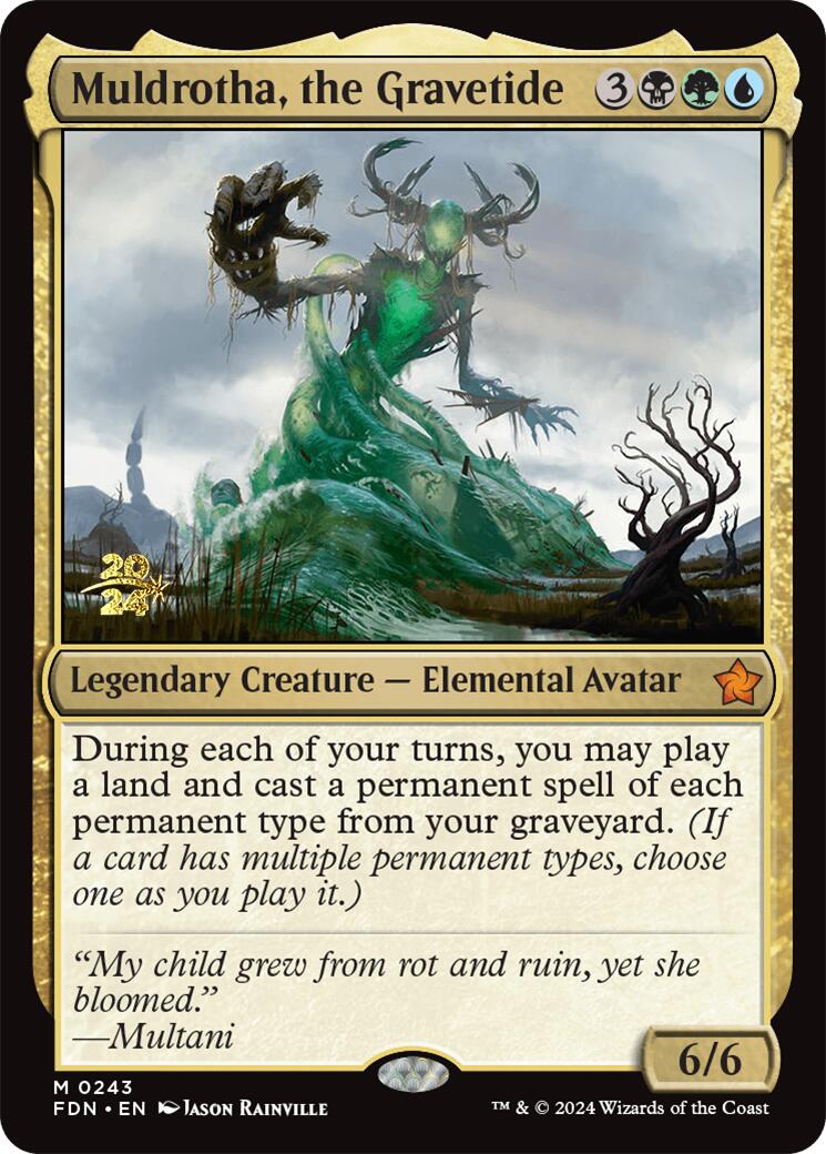 Muldrotha, the Gravetide [Foundations Prerelease Promos] | Jack's On Queen