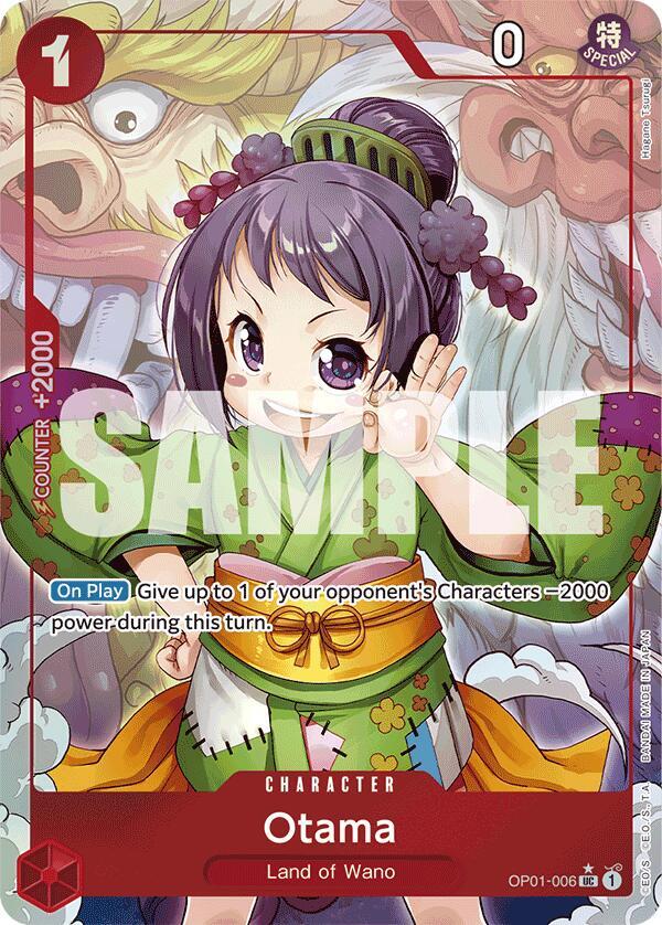 Otama (Full Art) (OP01-006) [Premium Booster -The Best-] | Jack's On Queen