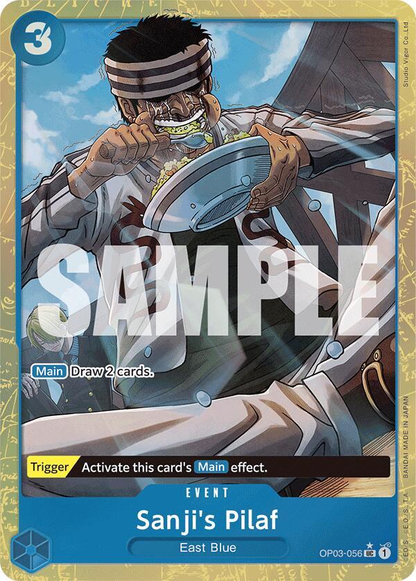 Sanji's Pilaf (Alternate Art) (OP03-056) [Premium Booster -The Best-] | Jack's On Queen
