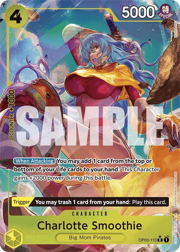 Charlotte Smoothie (Full Art) (OP03-110) [Premium Booster -The Best-] | Jack's On Queen