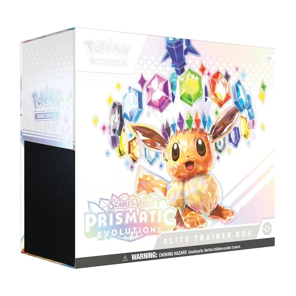 Scarlet & Violet: Prismatic Evolutions - Pokemon Center Elite Trainer Box (Exclusive) | Jack's On Queen