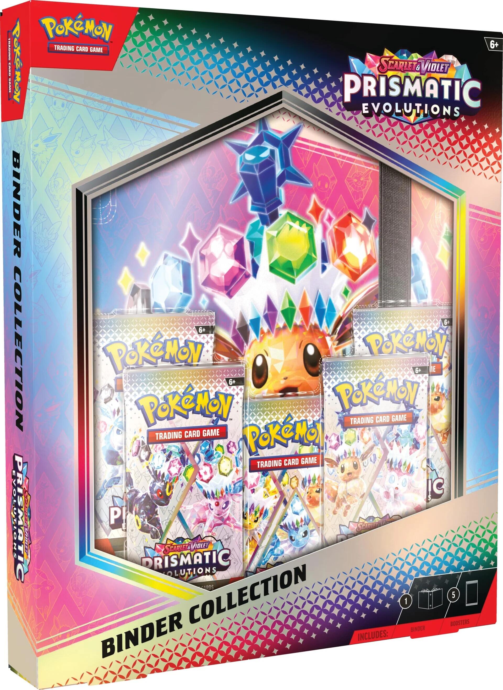 Scarlet & Violet: Prismatic Evolutions - Binder Collection | Jack's On Queen