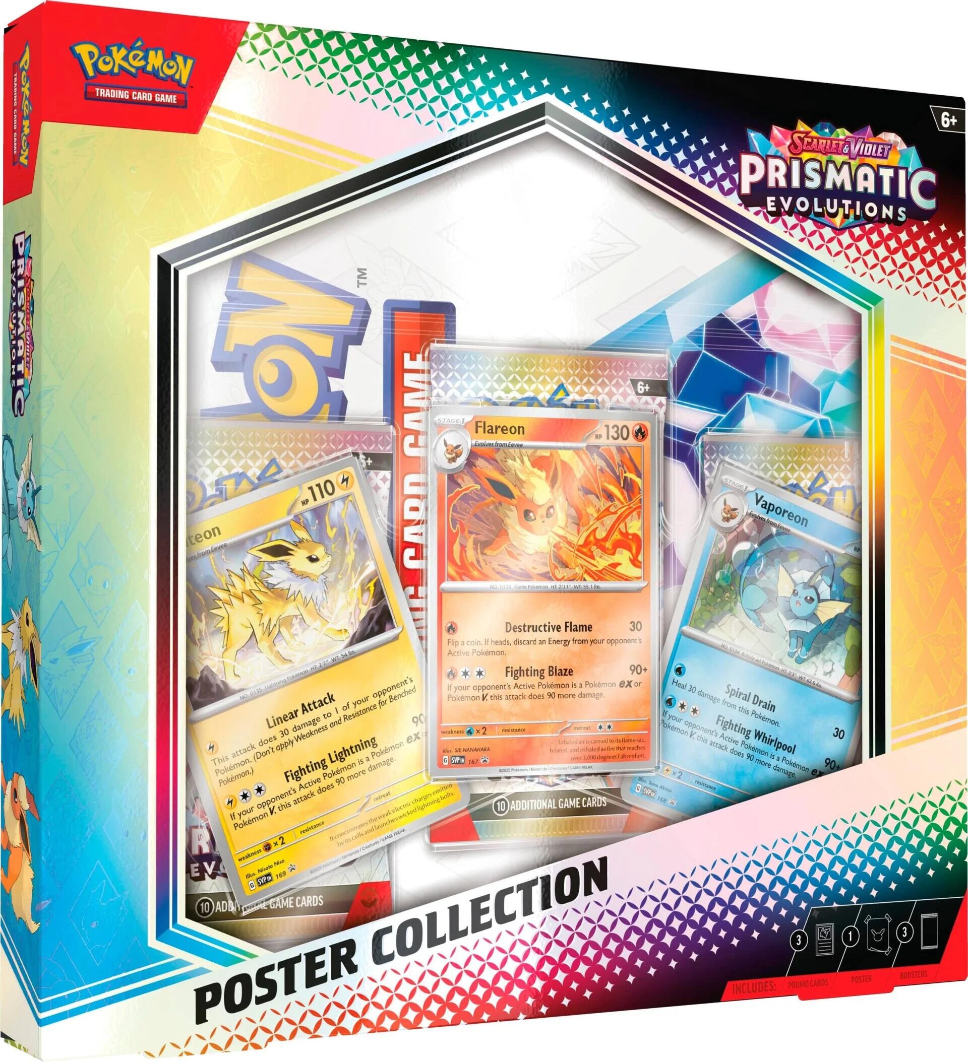 Scarlet & Violet: Prismatic Evolutions - Poster Collection | Jack's On Queen