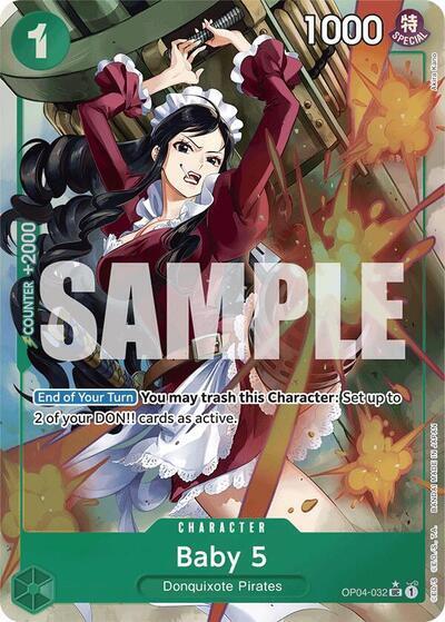 Baby 5 (OP04-032) (Full Art) (OP04-032) [Premium Booster -The Best-] | Jack's On Queen