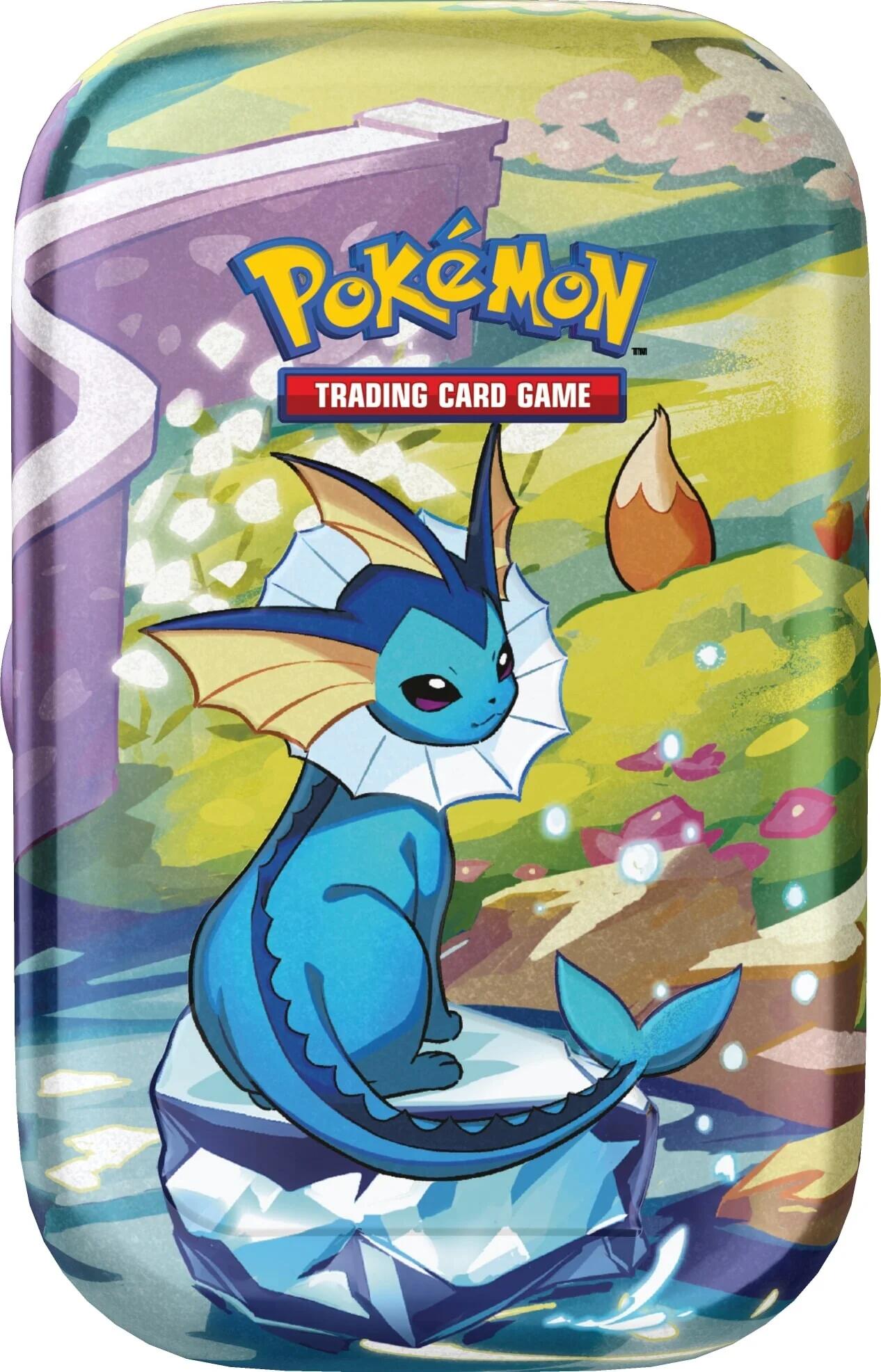 Scarlet & Violet: Prismatic Evolutions Mini Tin (Vaporeon) | Jack's On Queen