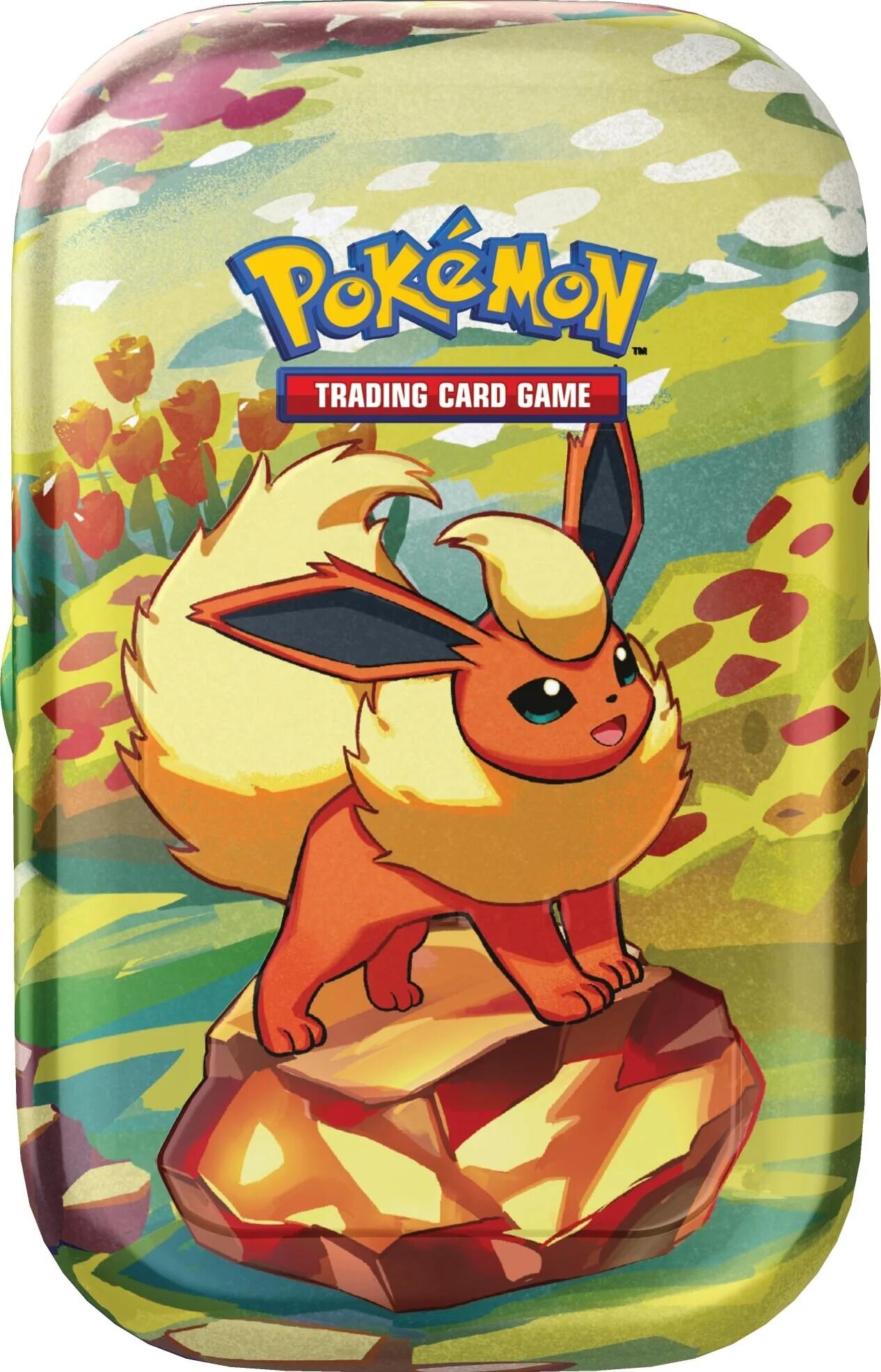 Scarlet & Violet: Prismatic Evolutions Mini Tin (Flareon) | Jack's On Queen