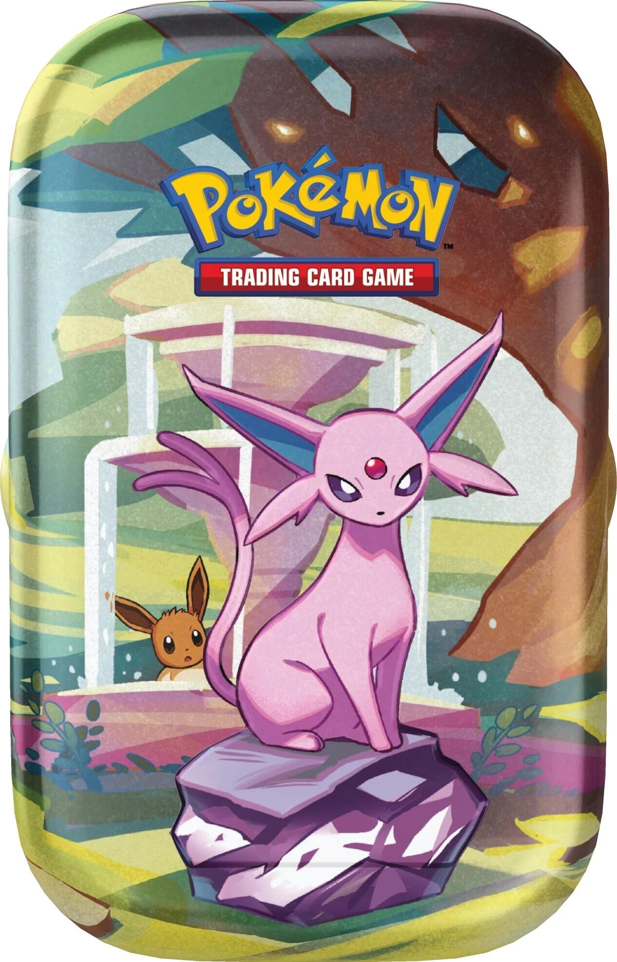 Scarlet & Violet: Prismatic Evolutions Mini Tin (Espeon) | Jack's On Queen