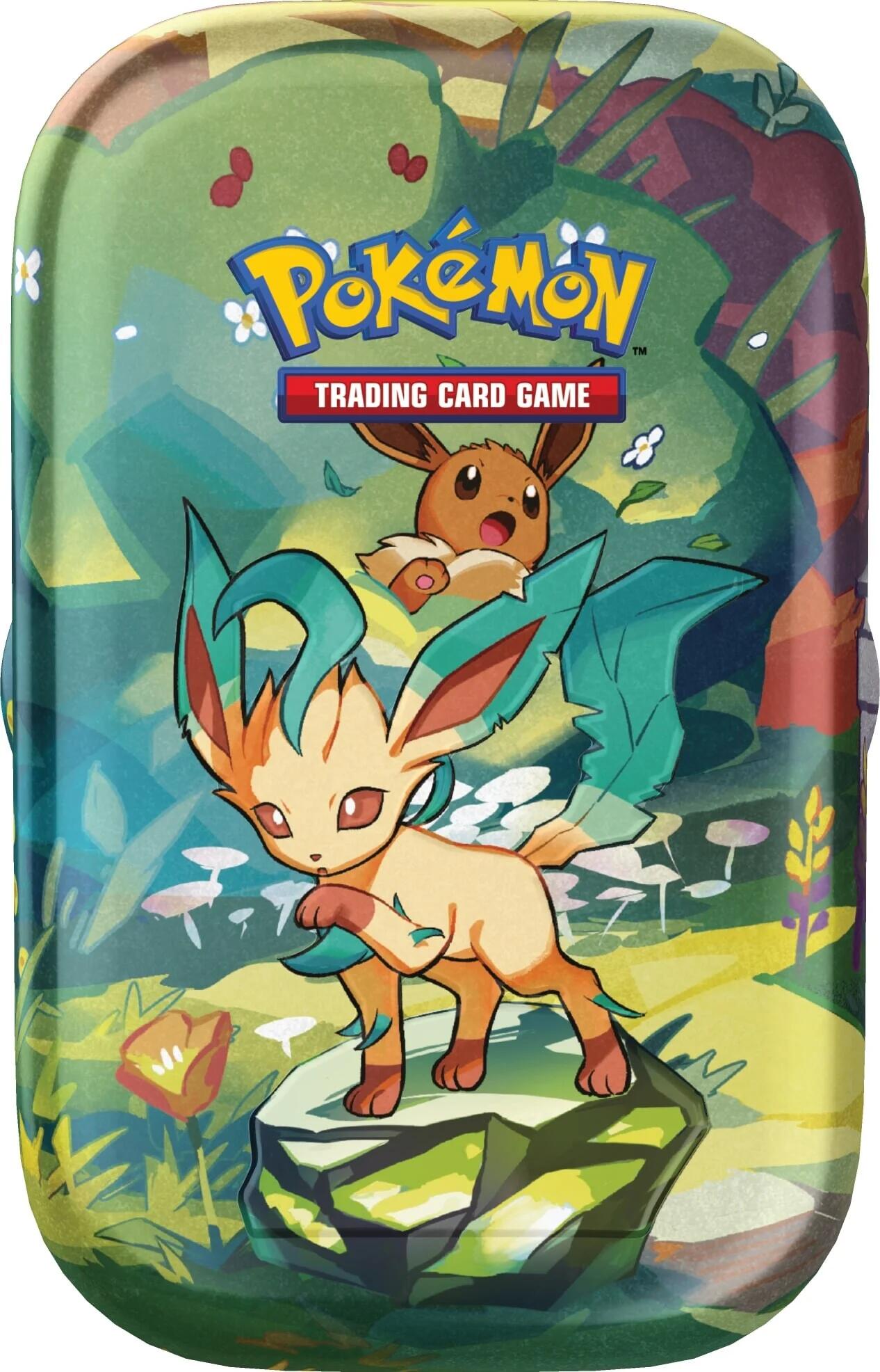 Scarlet & Violet: Prismatic Evolutions Mini Tin (Leafeon) | Jack's On Queen