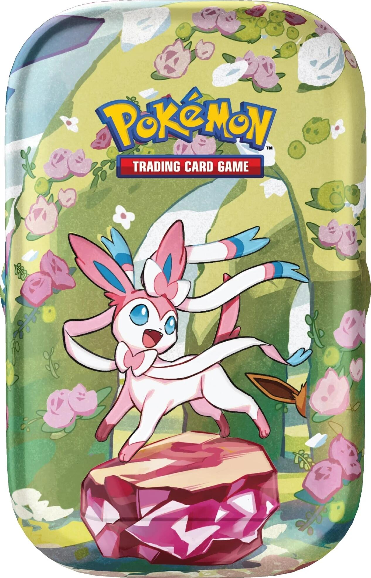 Scarlet & Violet: Prismatic Evolutions Mini Tin (Sylveon) | Jack's On Queen