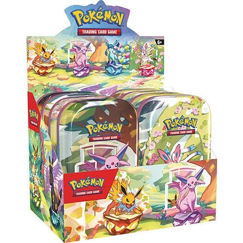 Scarlet & Violet: Prismatic Evolutions Mini Tin Display | Jack's On Queen