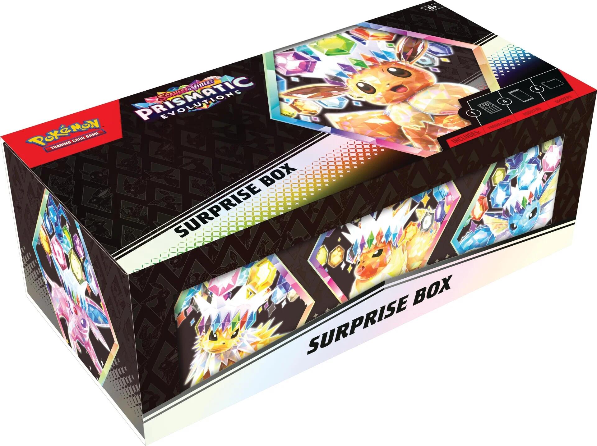 Scarlet & Violet: Prismatic Evolutions Surprise Box | Jack's On Queen
