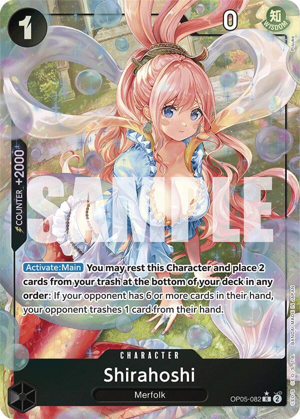 Shirahoshi (OP05-082) (Alternate Art) (OP05-082) [Premium Booster -The Best-] | Jack's On Queen