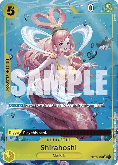 Shirahoshi (OP03-116) (Full Art) (OP03-116) [Premium Booster -The Best-] | Jack's On Queen