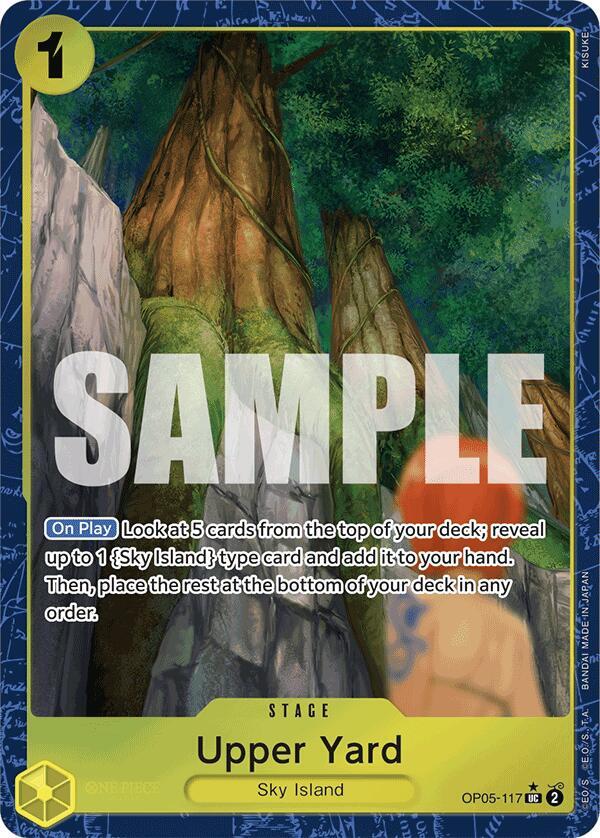 Upper Yard (Alternate Art) (OP05-117) [Premium Booster -The Best-] | Jack's On Queen