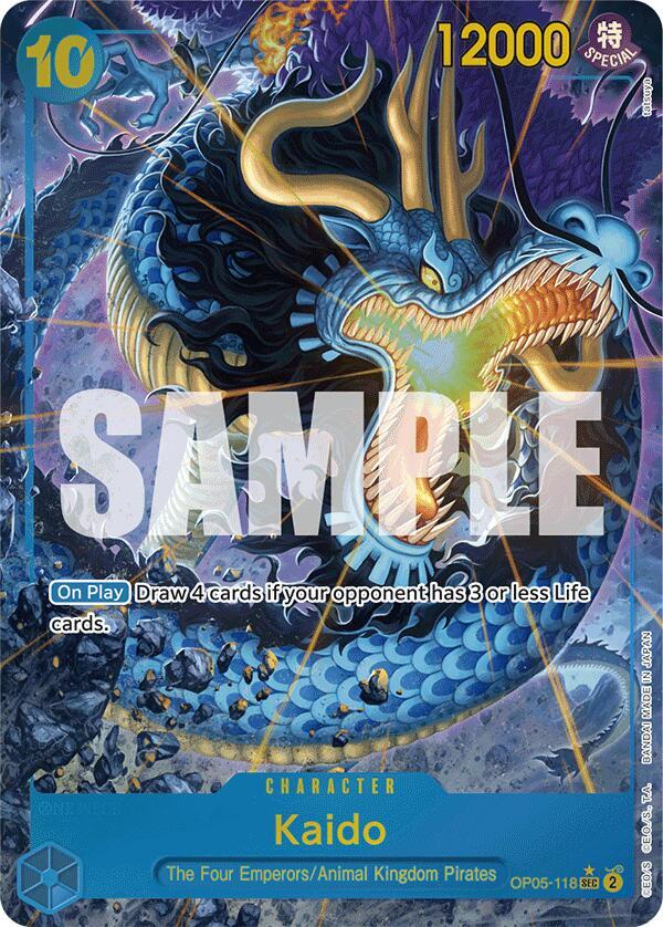 Kaido (OP05-118) (Alternate Art) (OP05-118) [Premium Booster -The Best-] | Jack's On Queen