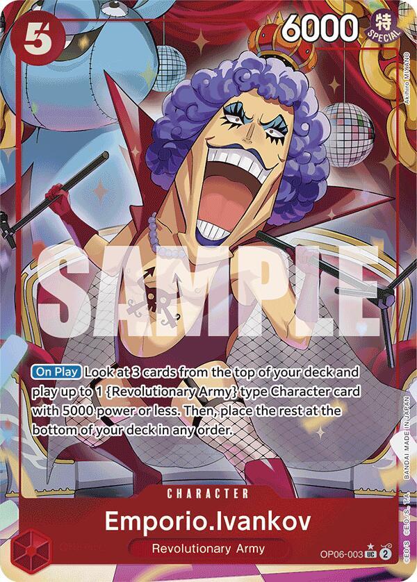 Emporio.Ivankov (Full Art) (OP06-003) [Premium Booster -The Best-] | Jack's On Queen