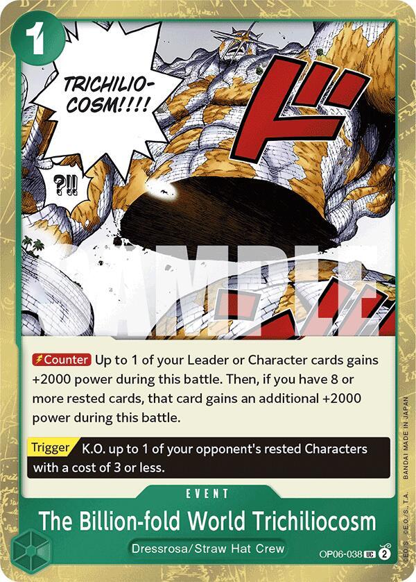 The Billion-fold World Trichiliocosm (Jolly Roger Foil) (OP06-038) [Premium Booster -The Best-] | Jack's On Queen