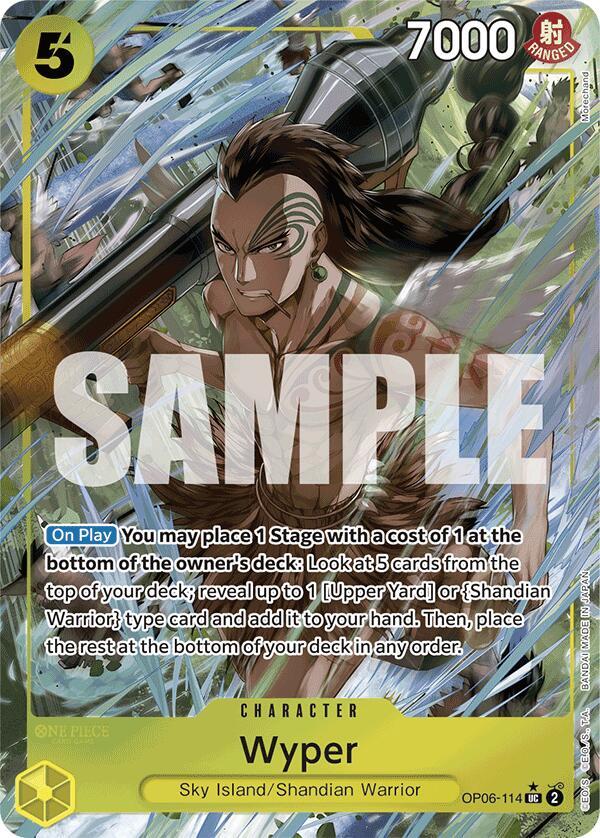 Wyper (Full Art) (OP06-114) [Premium Booster -The Best-] | Jack's On Queen