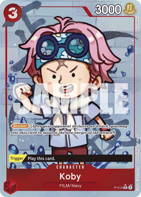 Koby (Full Art) (P-014) [Premium Booster -The Best-] | Jack's On Queen