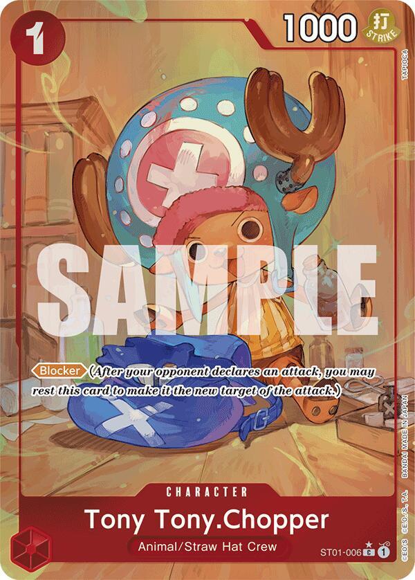 Tony Tony.Chopper (ST01-006) (Alternate Art) (ST01-006) [Premium Booster -The Best-] | Jack's On Queen