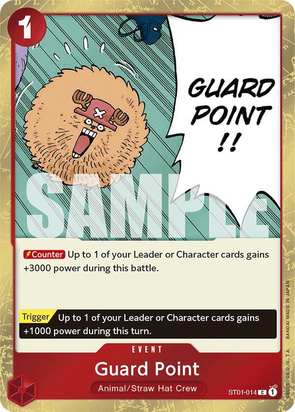Guard Point (Jolly Roger Foil) (ST01-014) [Premium Booster -The Best-] | Jack's On Queen
