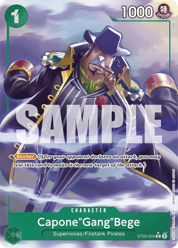 Capone"Gang"Bege (ST02-004) (Alternate Art) (ST02-004) [Premium Booster -The Best-] | Jack's On Queen