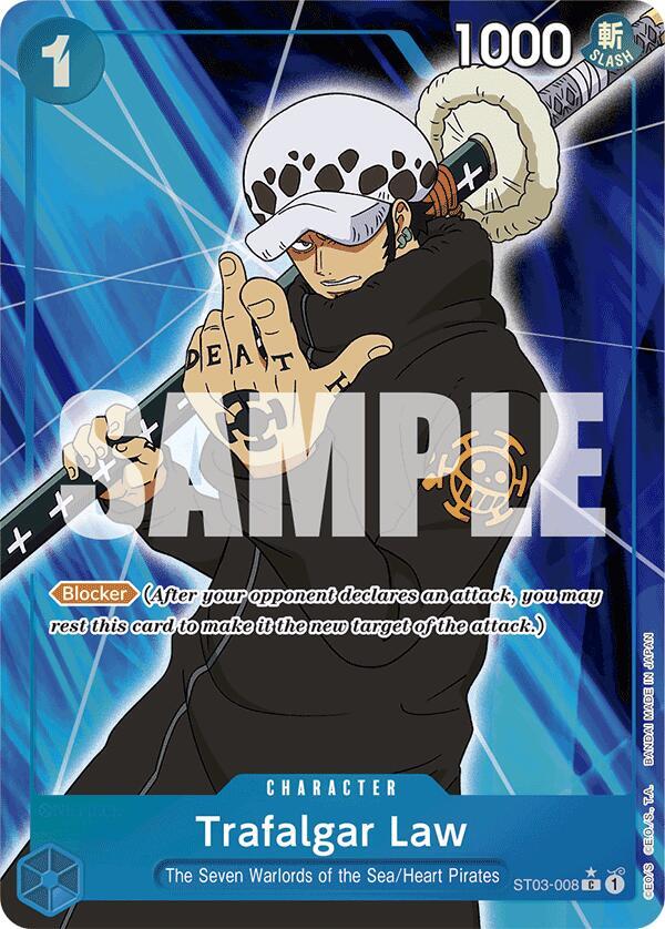 Trafalgar Law (ST03-008) (Full Art) (ST03-008) [Premium Booster -The Best-] | Jack's On Queen
