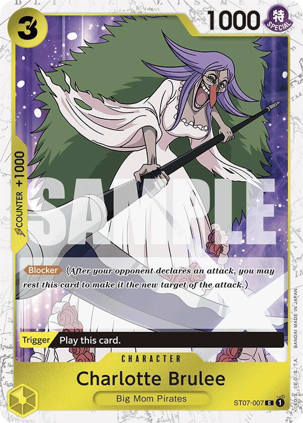 Charlotte Brulee (Jolly Roger Foil) (ST07-007) [Premium Booster -The Best-] | Jack's On Queen