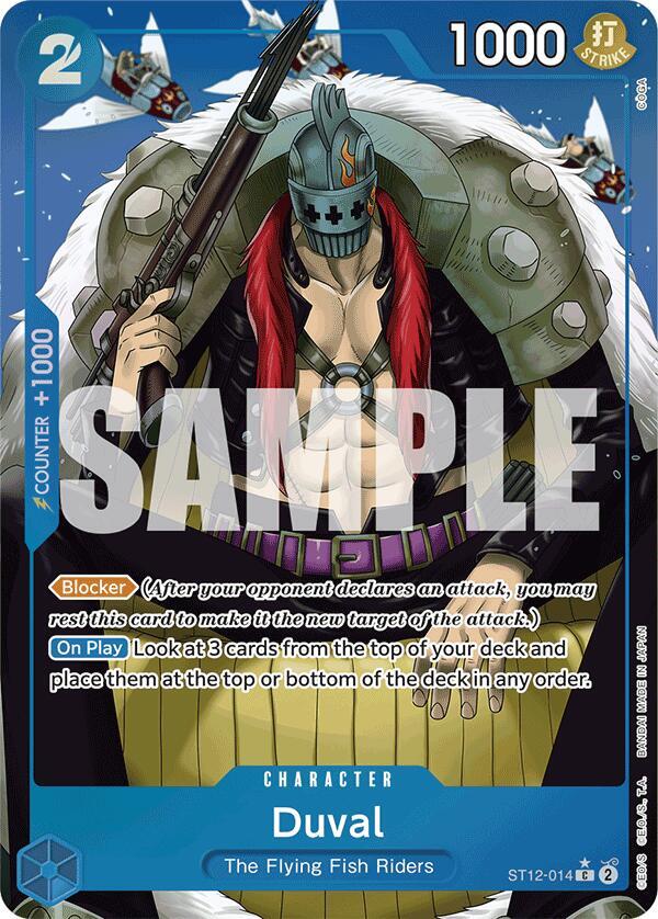 Duval (Full Art) (ST12-014) [Premium Booster -The Best-] | Jack's On Queen