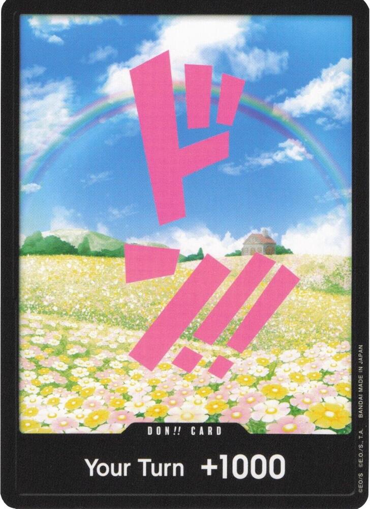 DON!! Card (Rebecca) [Premium Booster -The Best-] | Jack's On Queen