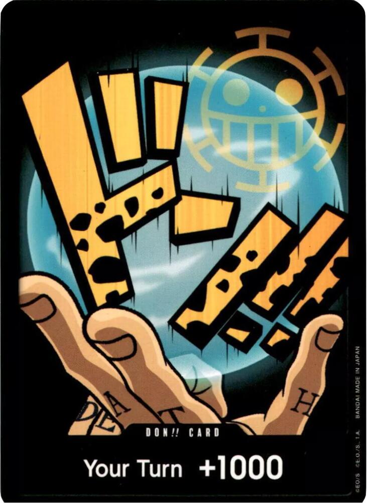 DON!! Card (Trafalgar Law) [Premium Booster -The Best-] | Jack's On Queen