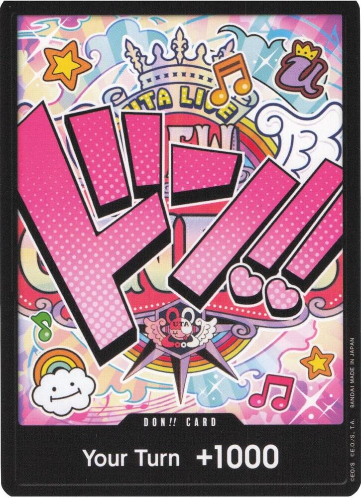 DON!! Card (Uta) [Premium Booster -The Best-] | Jack's On Queen
