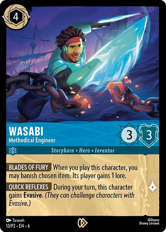 Wasabi - Methodical Engineer (13) [Disney Lorcana Promo Cards] | Jack's On Queen