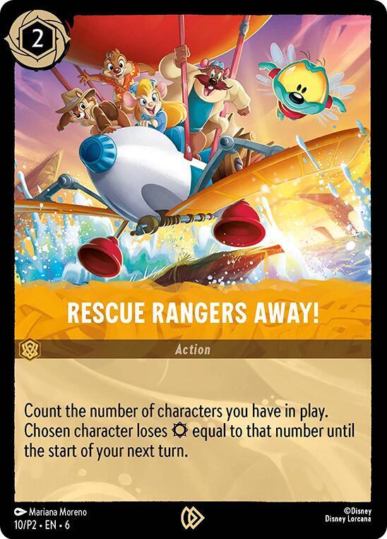 Rescue Rangers Away! (10) [Disney Lorcana Promo Cards] | Jack's On Queen