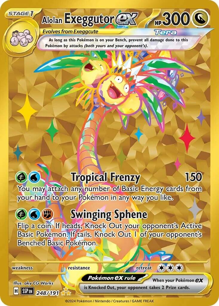 Alolan Exeggutor ex (248/191) [Scarlet & Violet: Surging Sparks] | Jack's On Queen