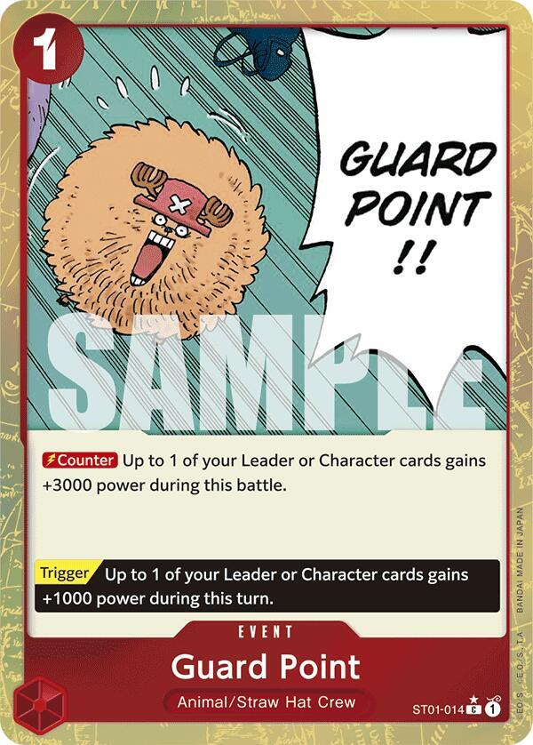 Guard Point (Textured Foil) (ST01-014) [Premium Booster -The Best-] | Jack's On Queen