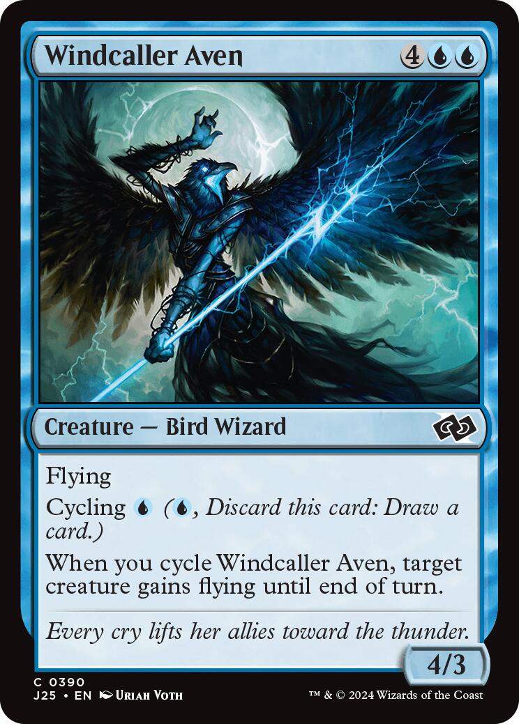 Windcaller Aven [Foundations Jumpstart] | Jack's On Queen