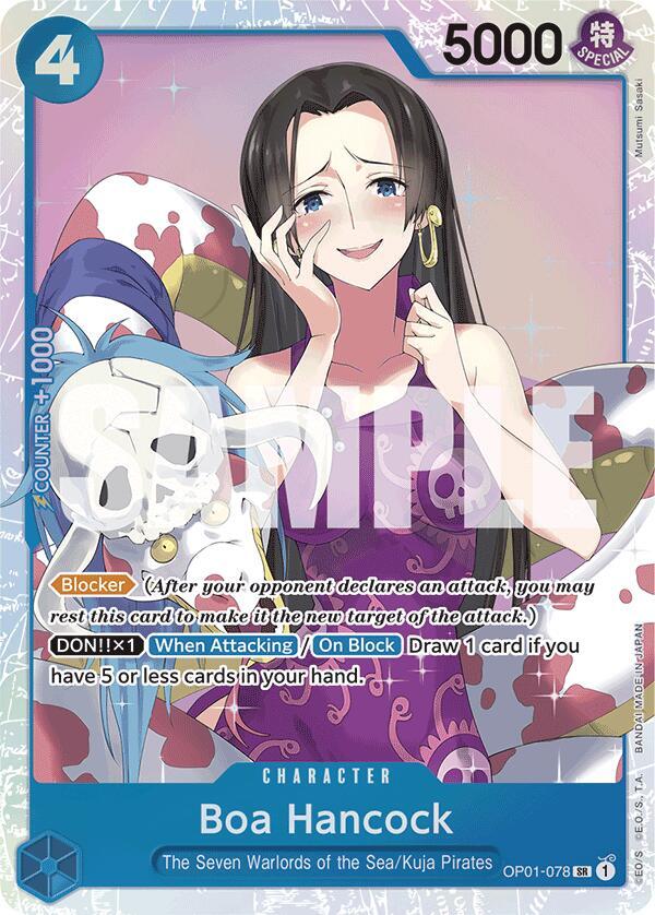 Boa Hancock (OP01-078) (Reprint) (OP01-078) [Premium Booster -The Best-] | Jack's On Queen